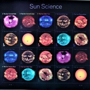 1 SHEET FOREVER SUN SCIENCE. BIN $15.99